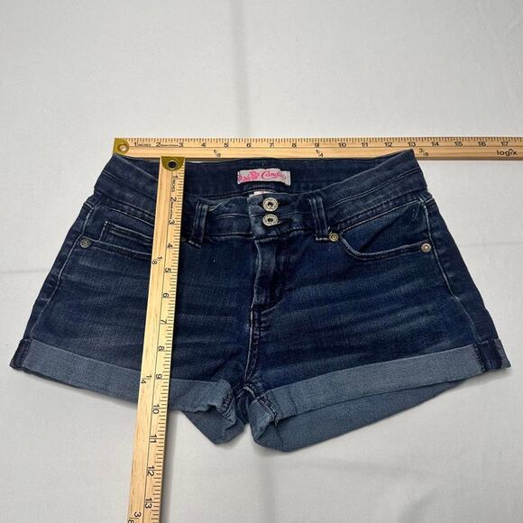 Candies Vintage Size 3 Low Rise Micro Shorts Super Cute & Comfortable Cotton - Picture 3 of 4